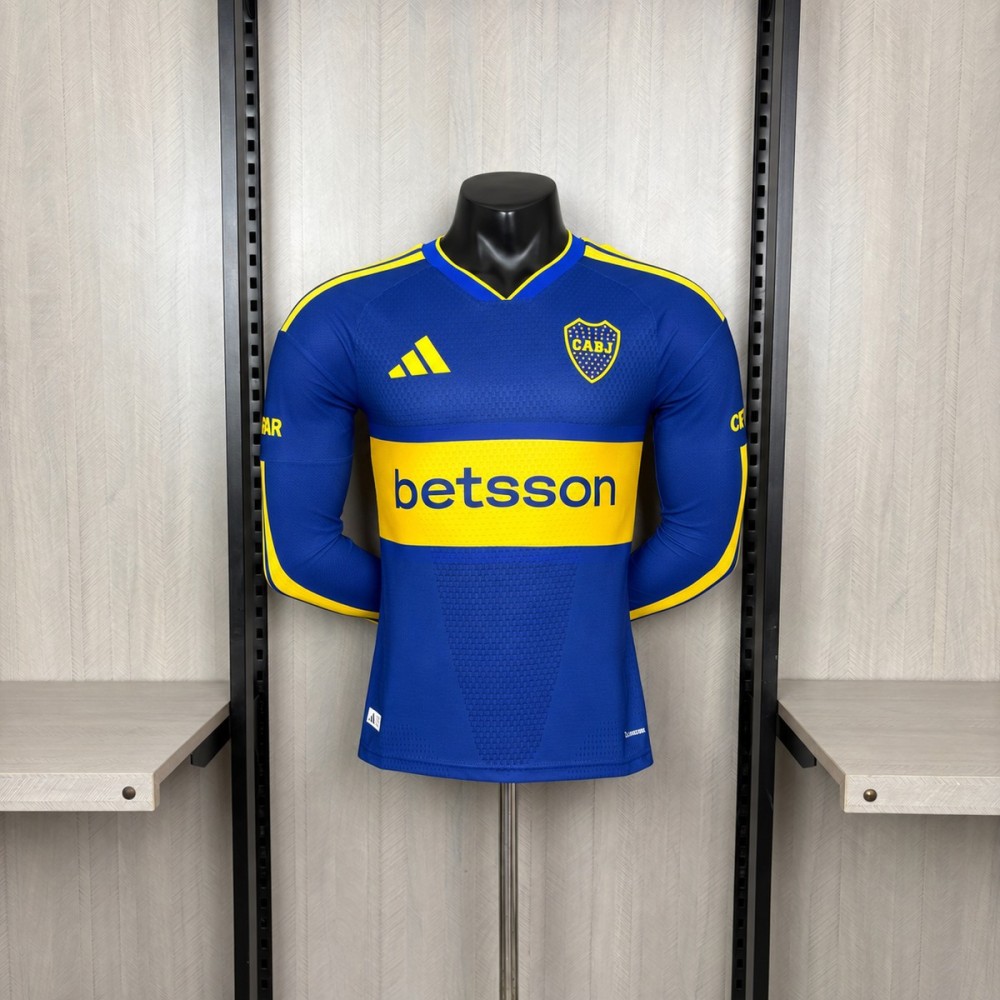 2026/27 Boca Juniors Home Jersey Player Version