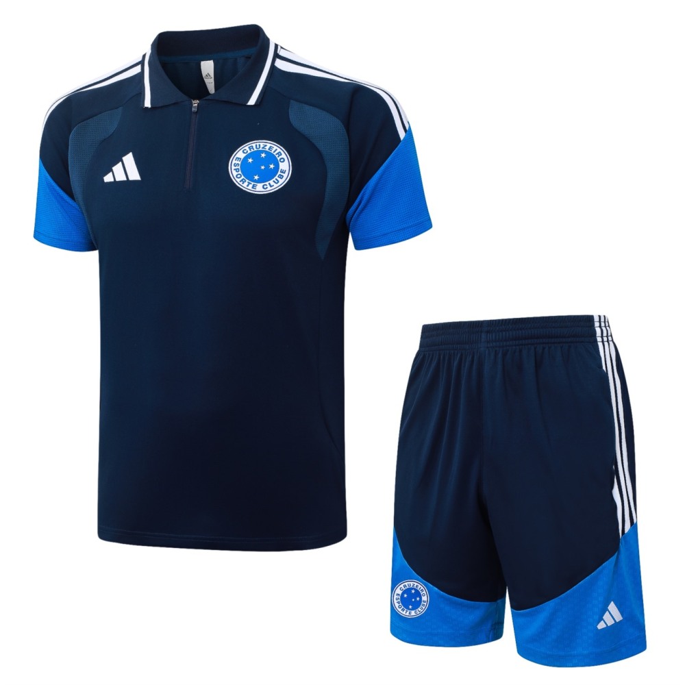 2026 Cruzeiro Royal blue Training Set Shirt and Shorts