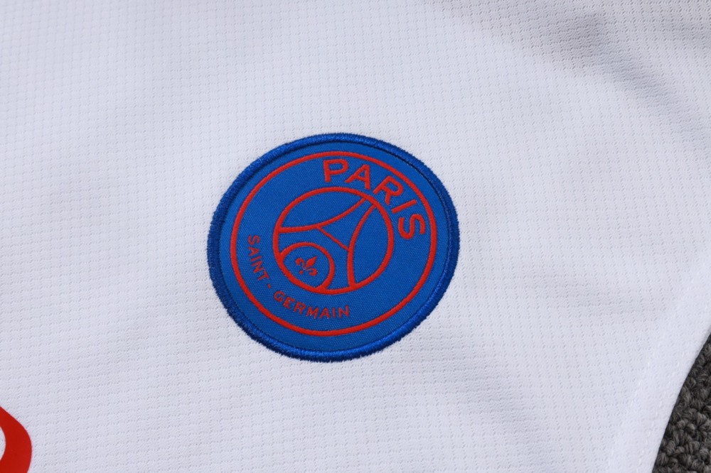 2026 PSG White Training Set Shirt and Shorts