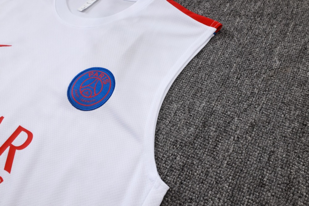 2026 PSG White Training Set Shirt and Shorts