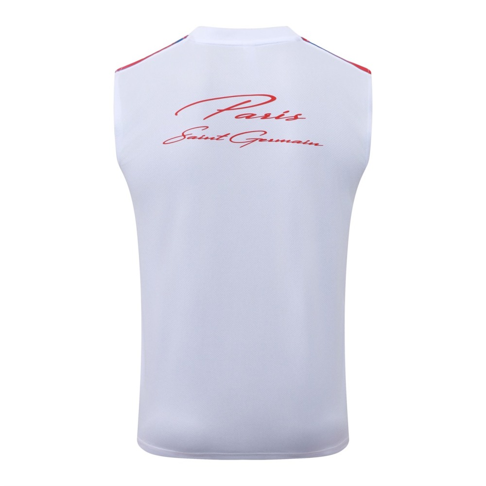 2026 PSG White Training Set Shirt and Shorts