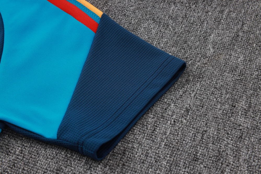 2026 Spain Turquoise Training Set Shirt and Shorts