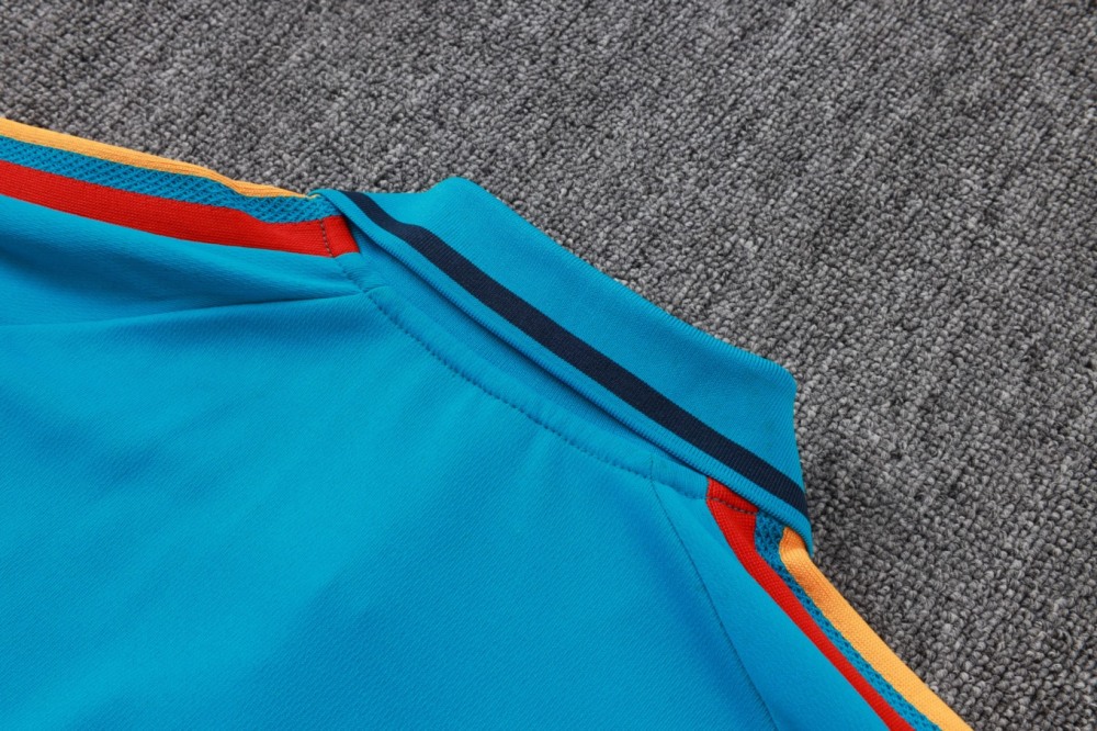 2026 Spain Turquoise Training Set Shirt and Shorts