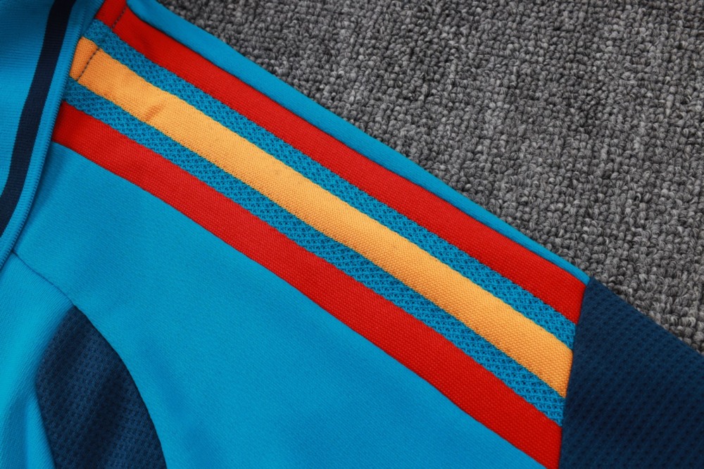 2026 Spain Turquoise Training Set Shirt and Shorts