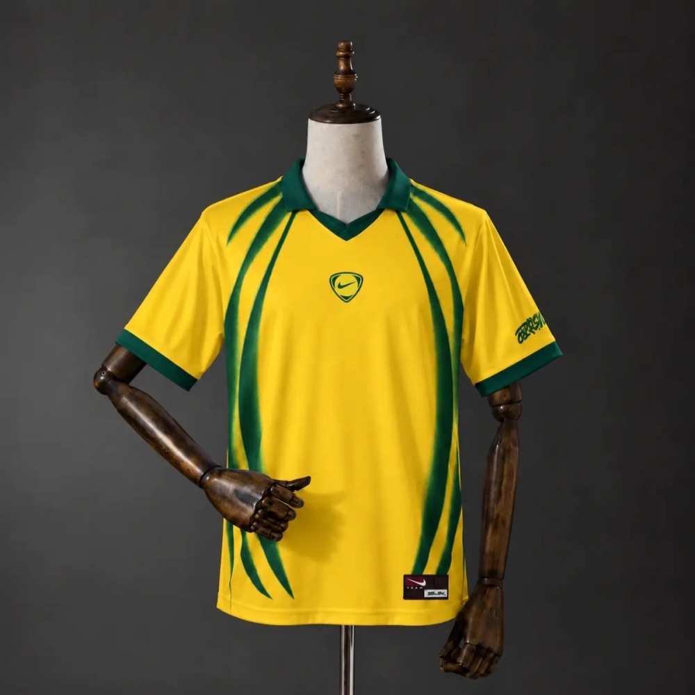 2026 Brazil X Cactus Jack Travis Scott Total 90 Retro Jersey Fan Version