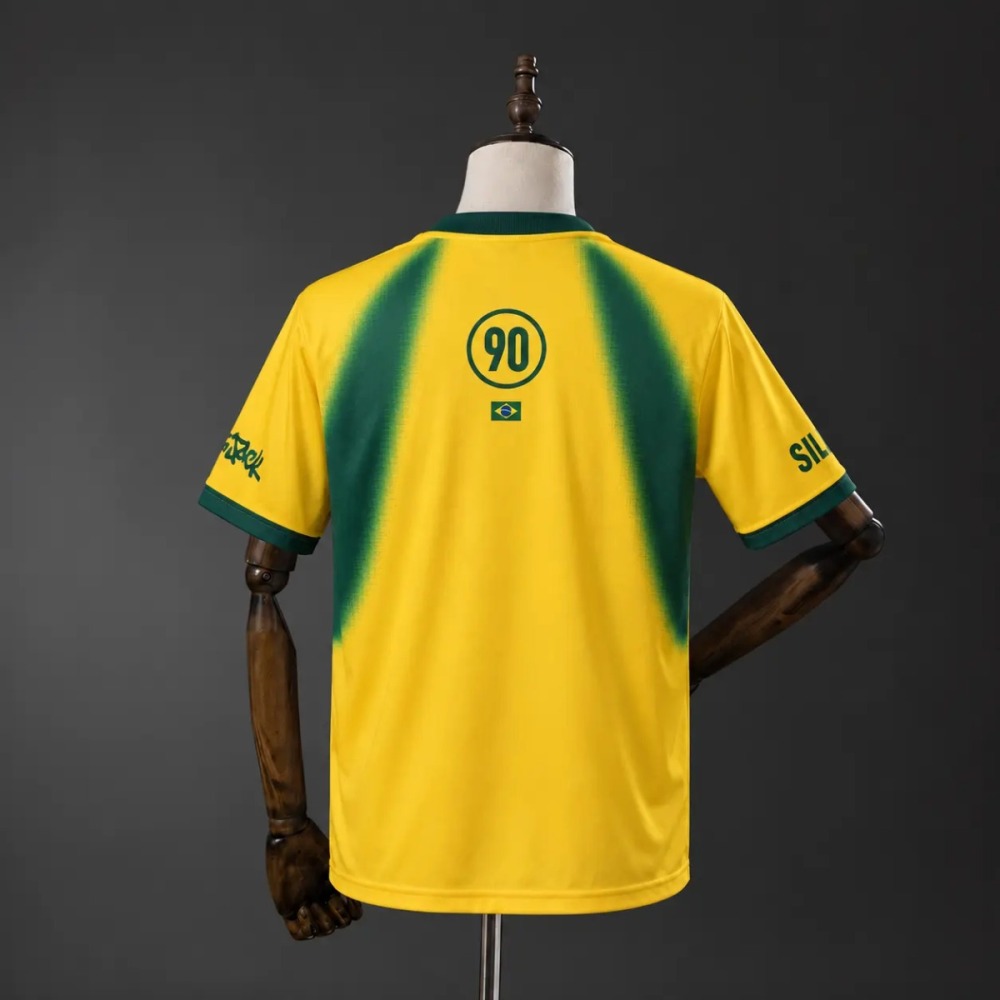2026 Brazil X Cactus Jack Travis Scott Total 90 Retro Jersey Fan Version