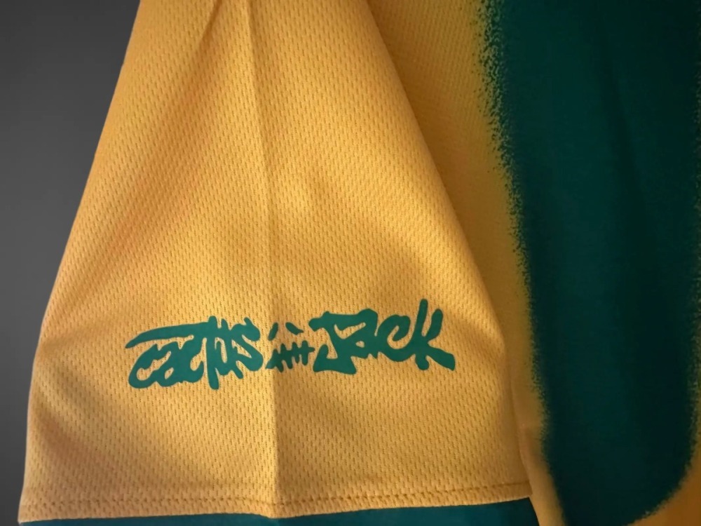 2026 Brazil X Cactus Jack Travis Scott Total 90 Retro Jersey Fan Version