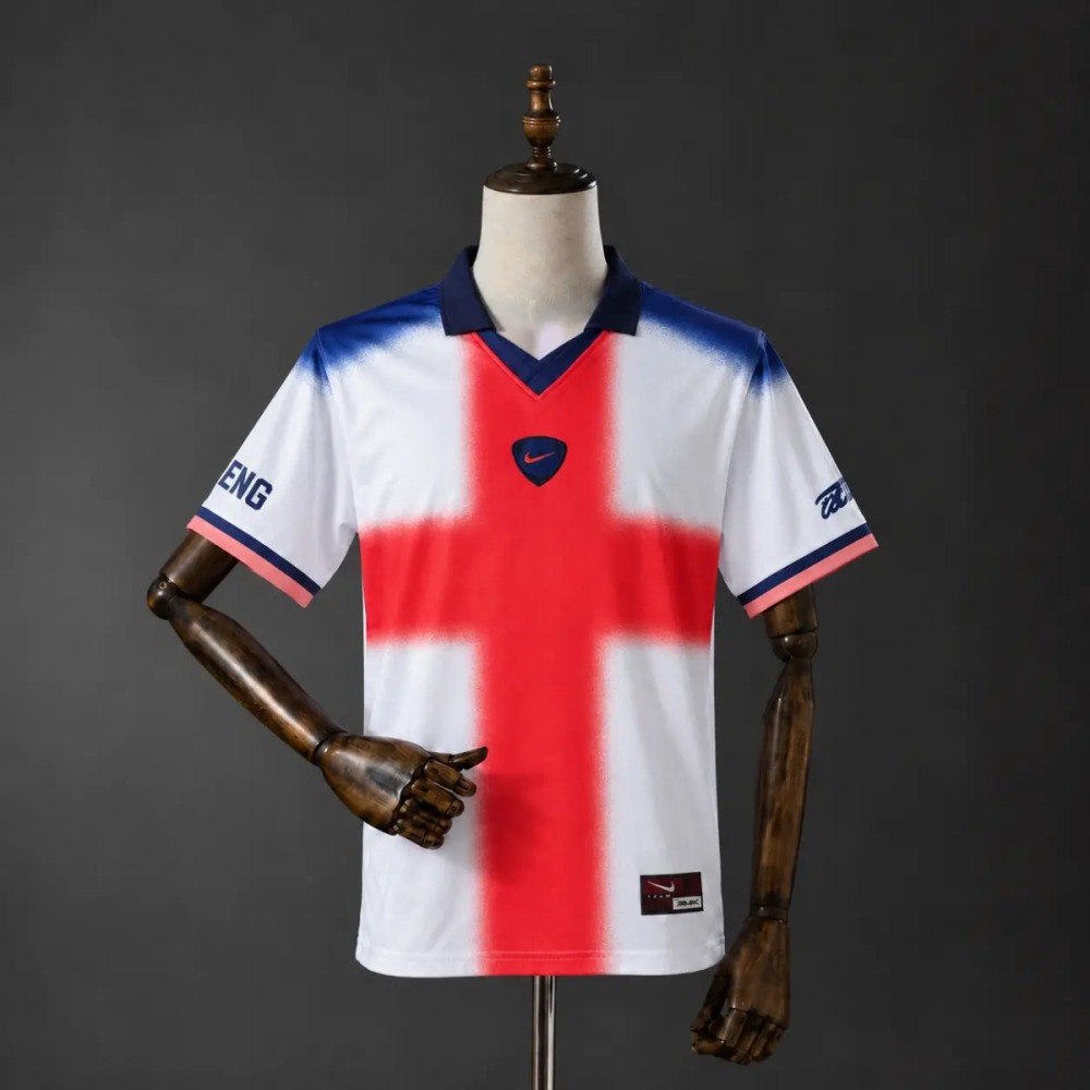 2026 England X Cactus Jack Travis Scott Total 90 Retro Jersey Fan Version
