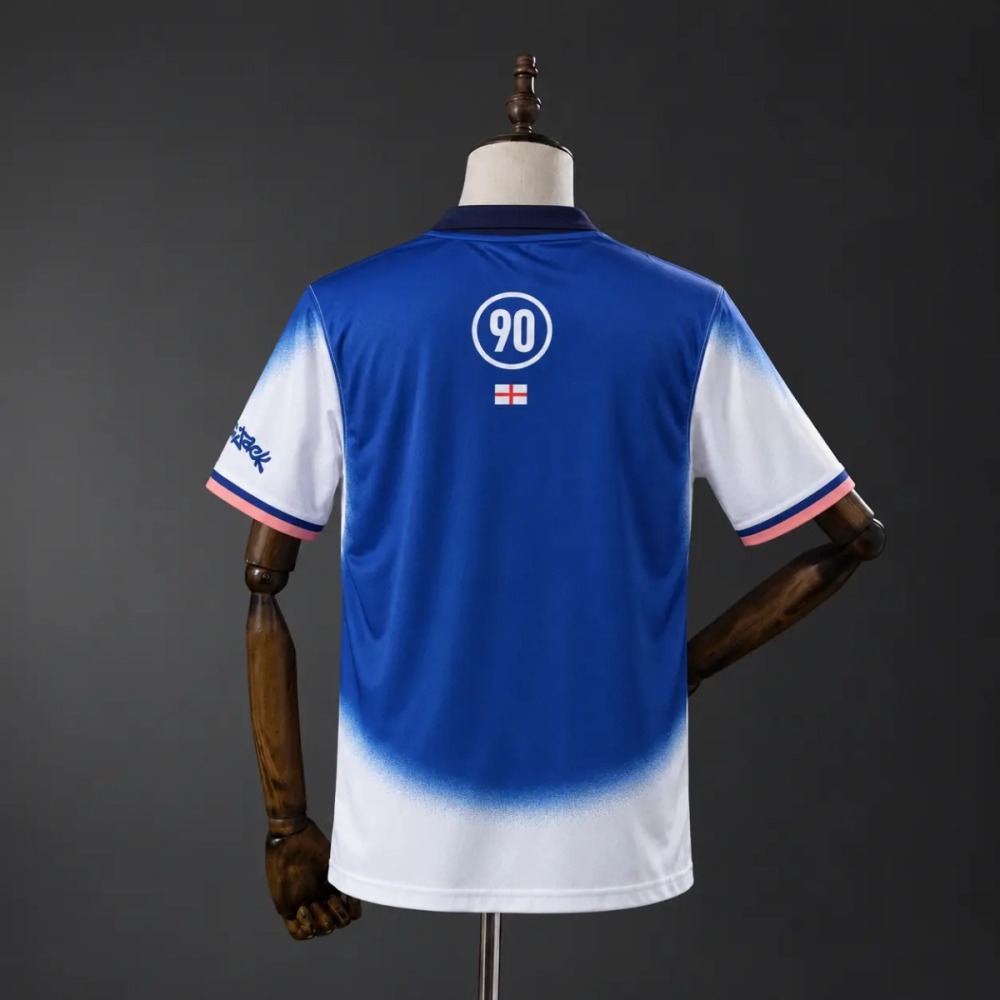 2026 England X Cactus Jack Travis Scott Total 90 Retro Jersey Fan Version