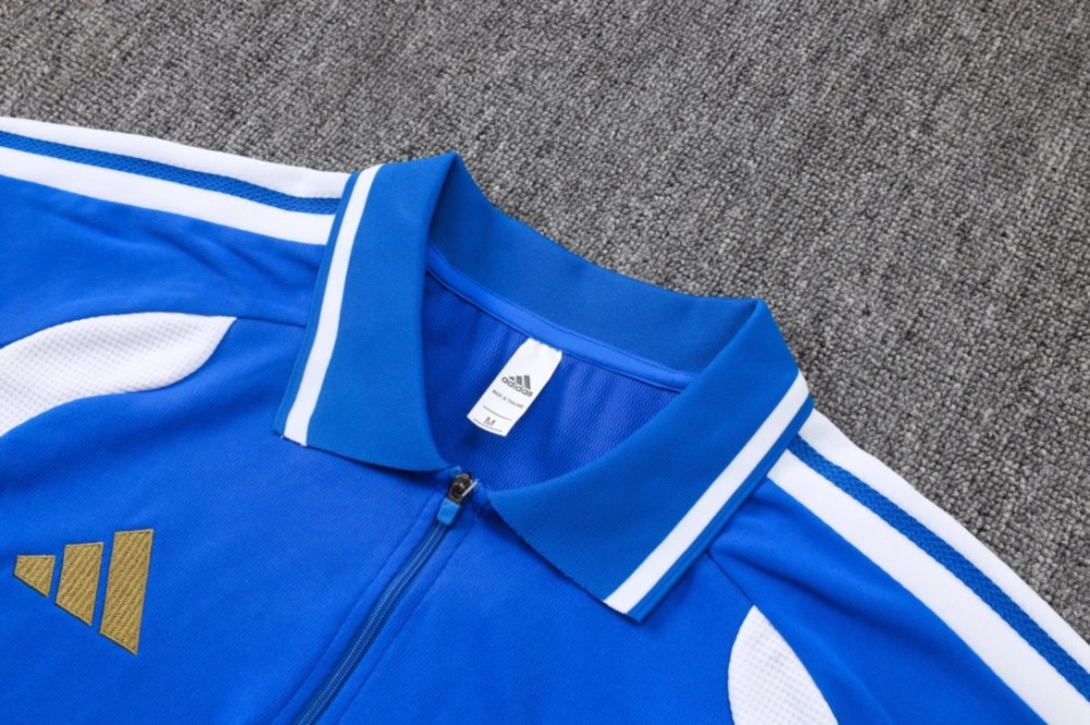2026 Juventus Colorful orchid blue Training Set Shirt and Shorts