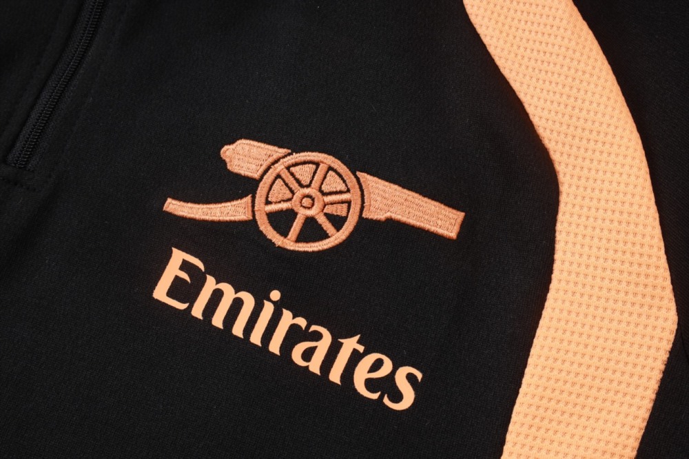 2026 Arsenal Black Training Set Shirt and Shorts