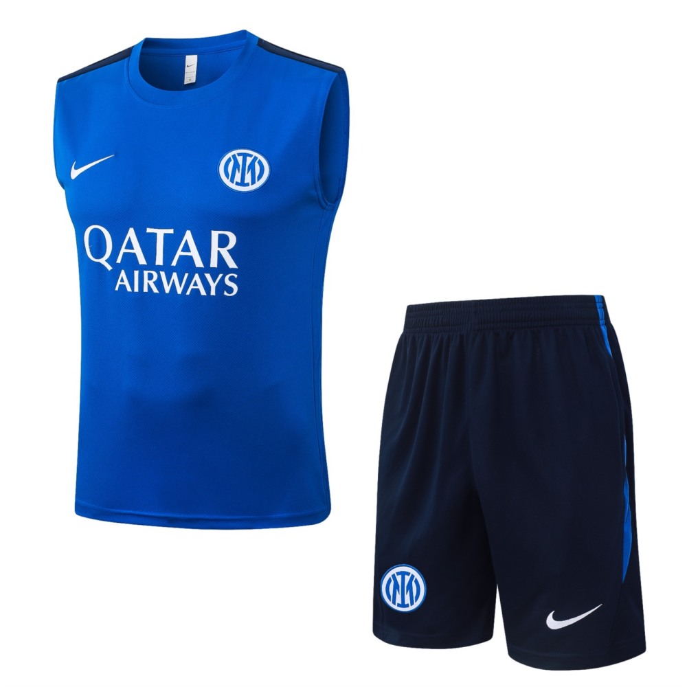 2026 Inter Milan Colorful orchid blue Training Set Shirt and Shorts