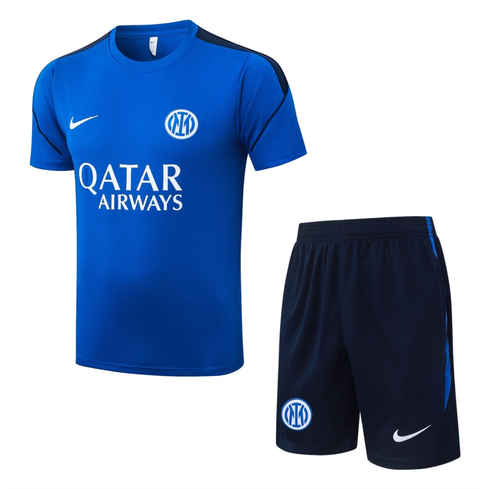 2026 Inter Milan Colorful orchid blue Training Set Shirt and Shorts