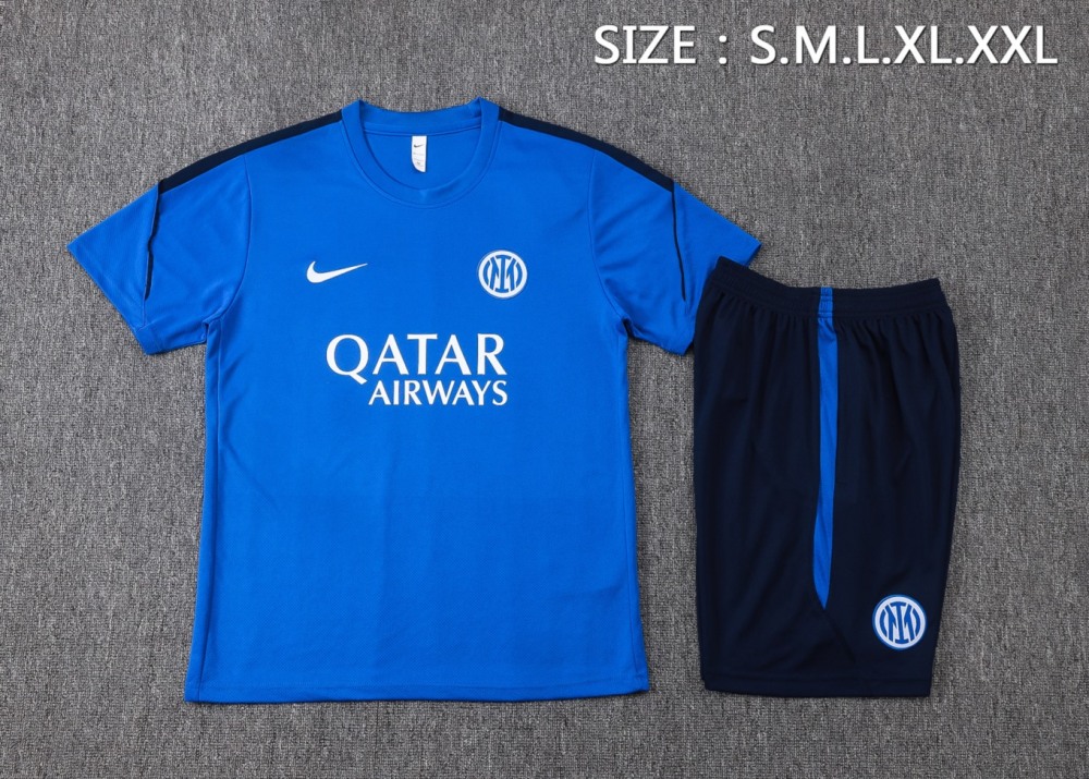 2026 Inter Milan Colorful orchid blue Training Set Shirt and Shorts