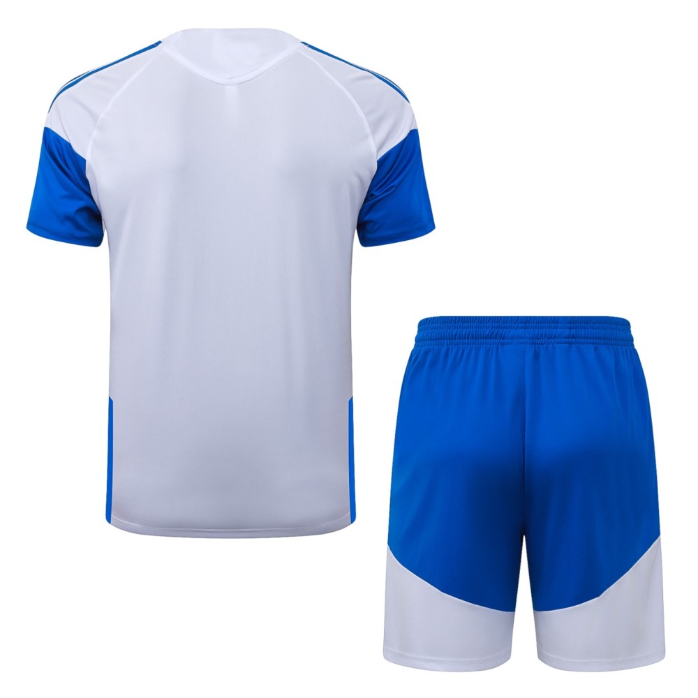 2026 Juventus White Training Set Shirt and Shorts