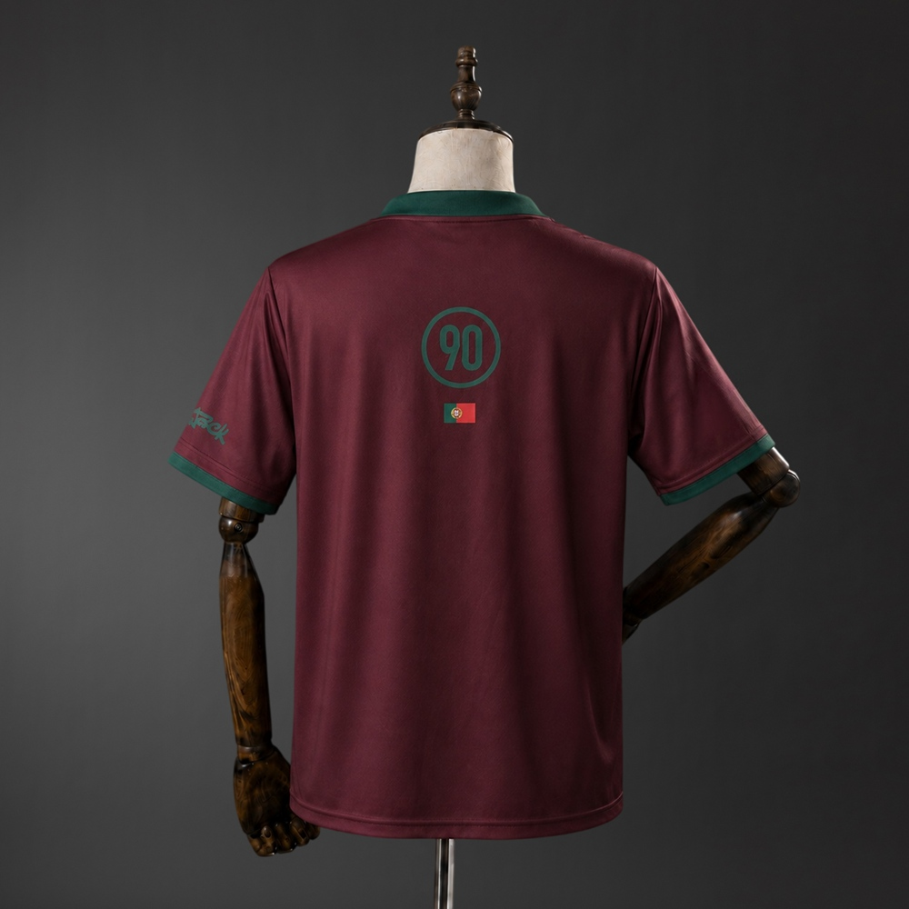 2026 Portugal X Cactus Jack Travis Scott Total 90 Retro Jersey Fan Version