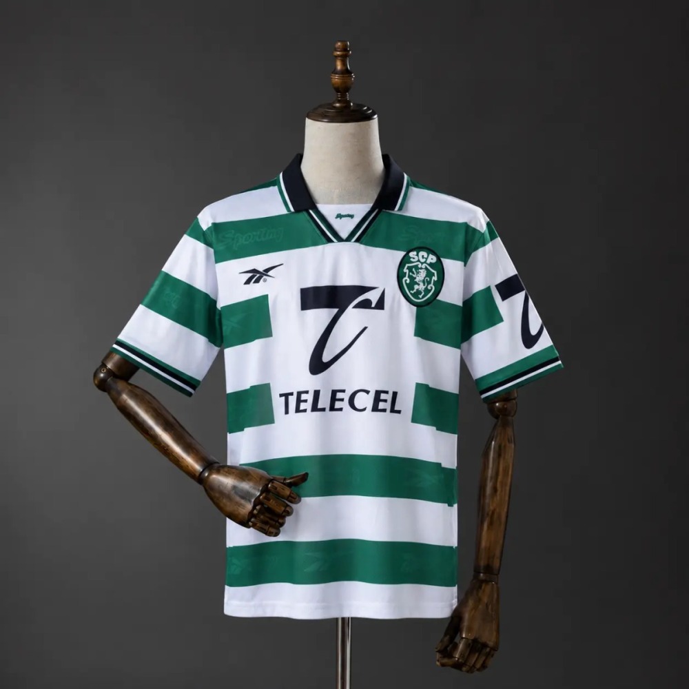 Retro Sporting Lisbon 1998/99 Home Jersey Fan Version