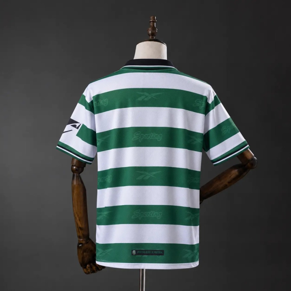Retro Sporting Lisbon 1998/99 Home Jersey Fan Version