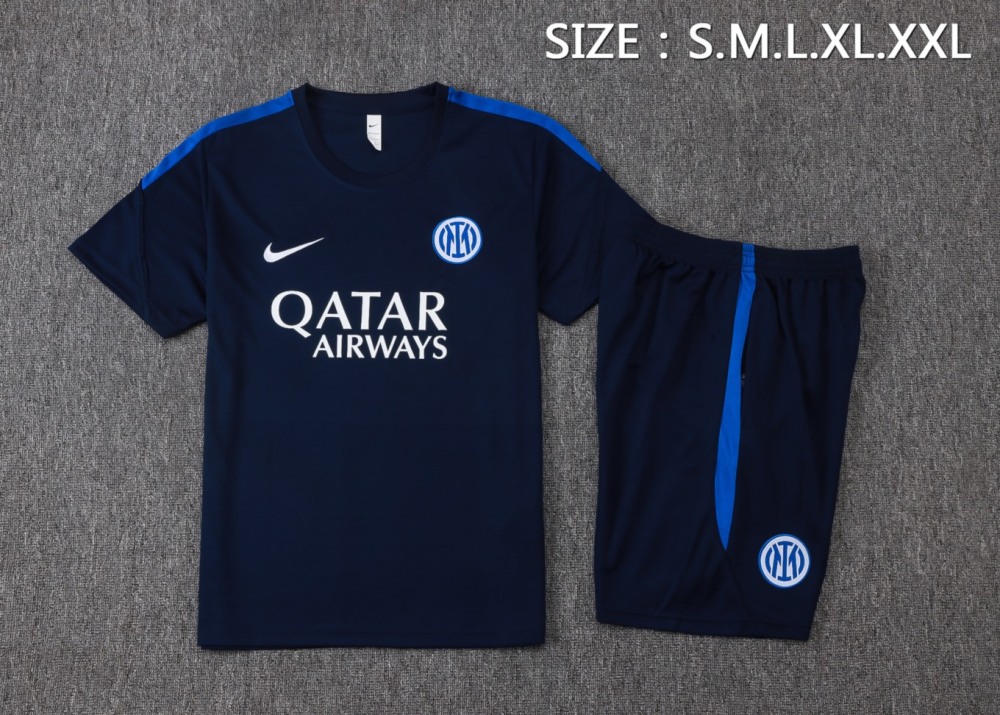 2026 Inter Milan Cyan Training Set Shirt and Shorts