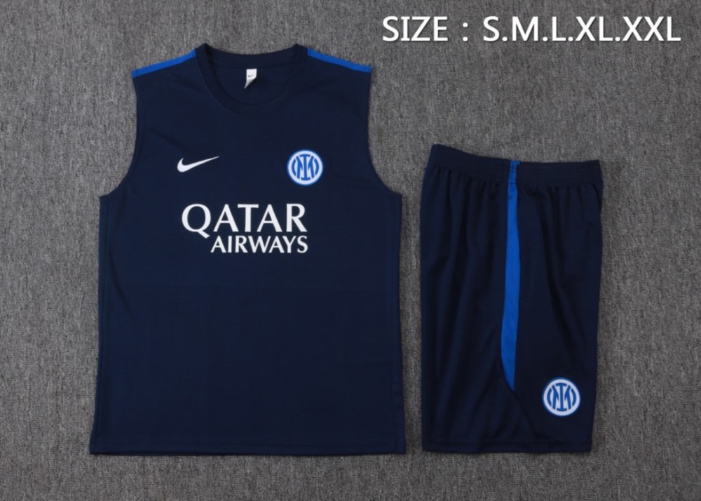 2026 Inter Milan Cyan Training Set Shirt and Shorts