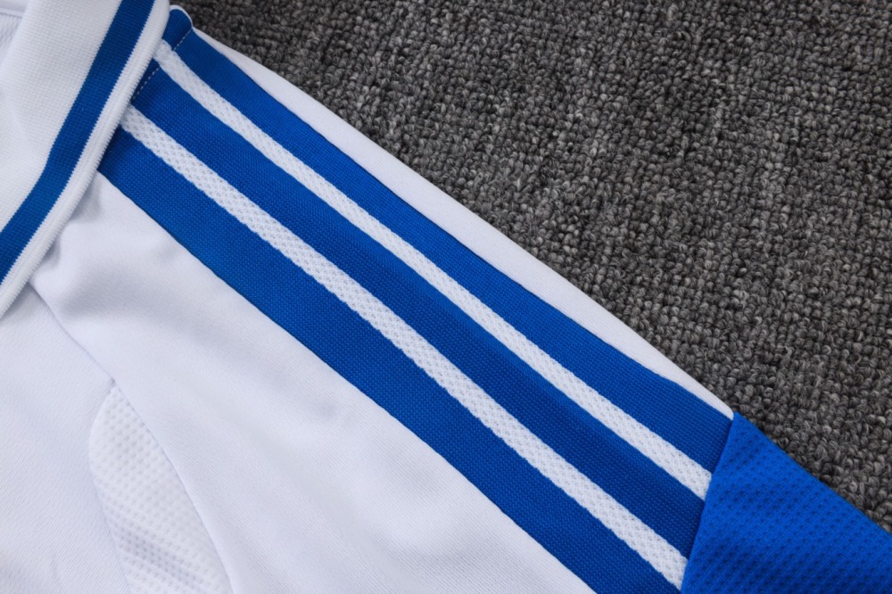2026 Juventus White Training Set Shirt and Shorts
