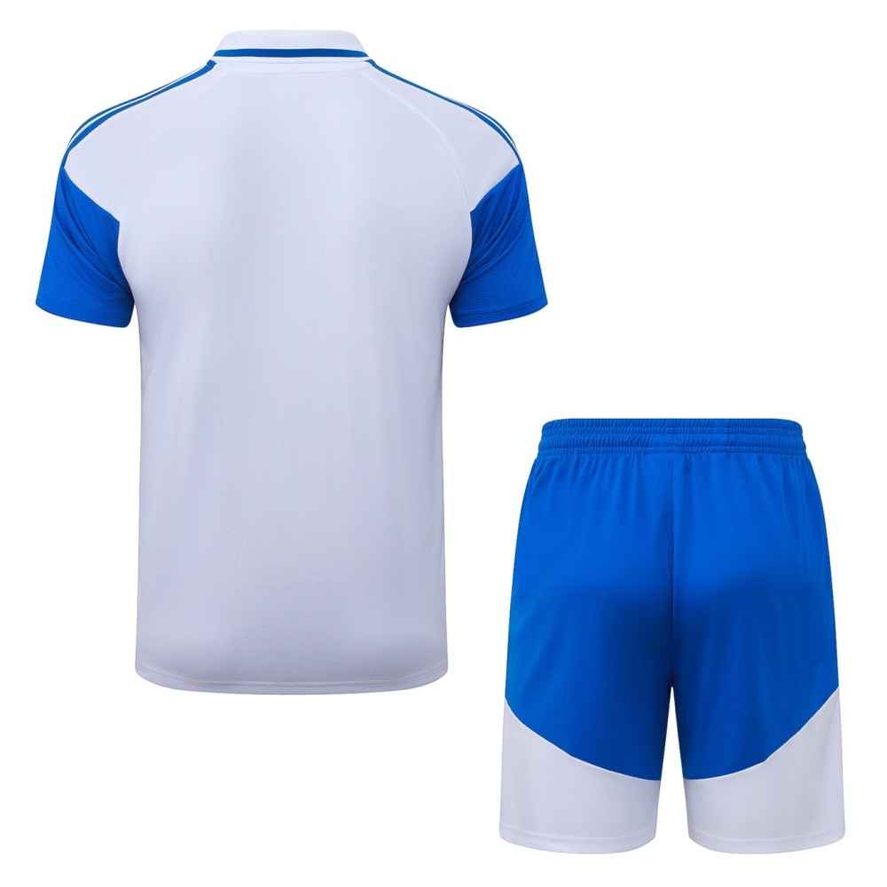 2026 Juventus White Training Set Shirt and Shorts