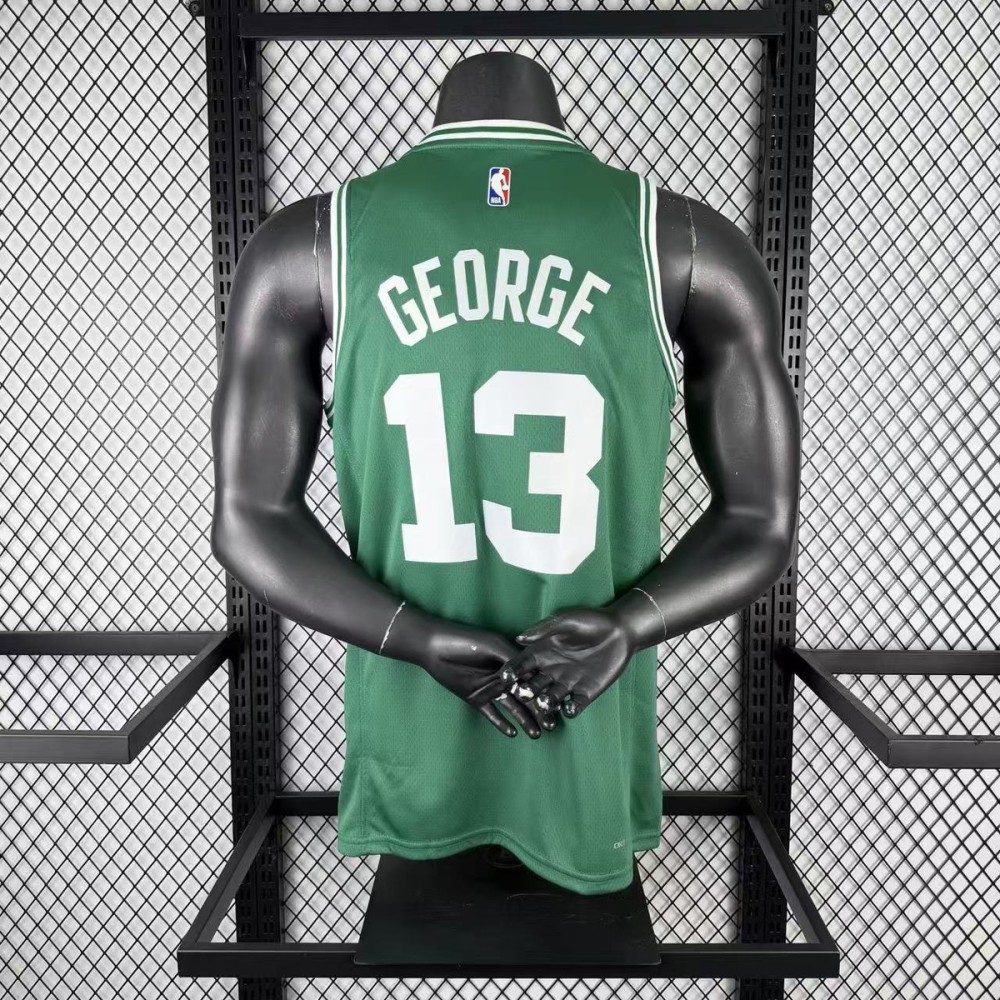 NBA Boston Celtics 2022/23 Green Icon Edition Jersey GEORGE#13