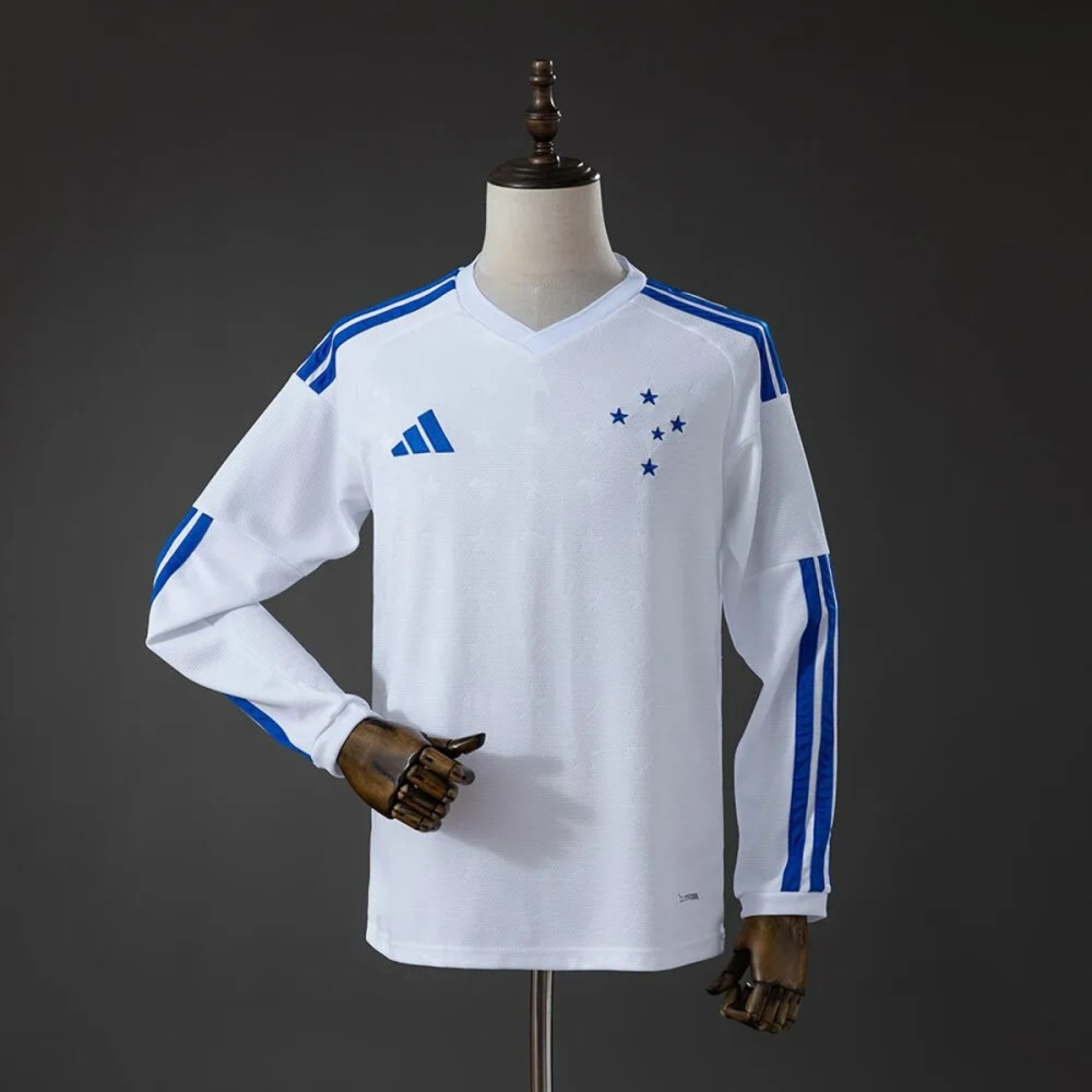 2026/27 Cruzeiro Away Jersey Long Sleeve Fan version