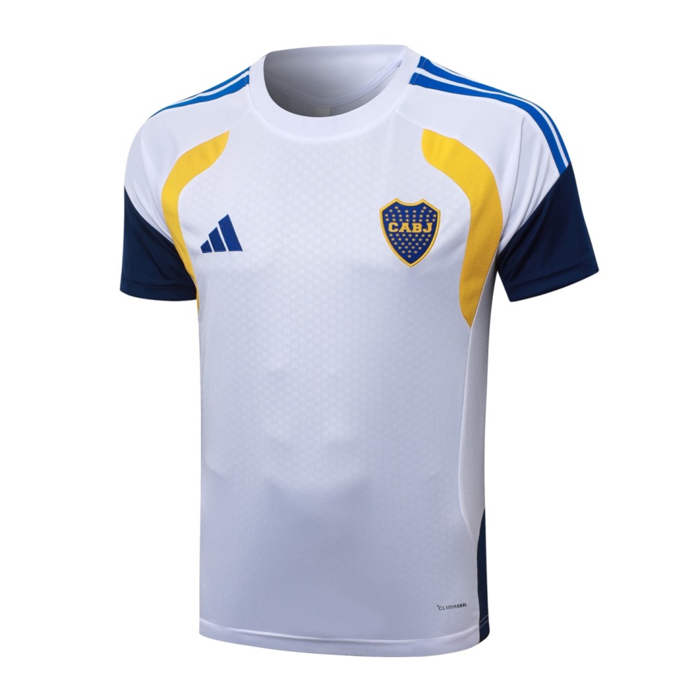2026 Boca White Training Set Shirt and Shorts
