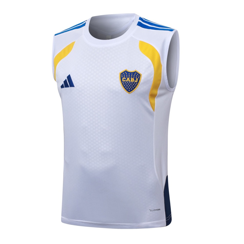 2026 Boca White Training Set Shirt and Shorts