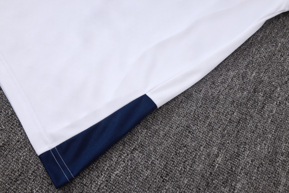 2026 Boca White Training Set Shirt and Shorts