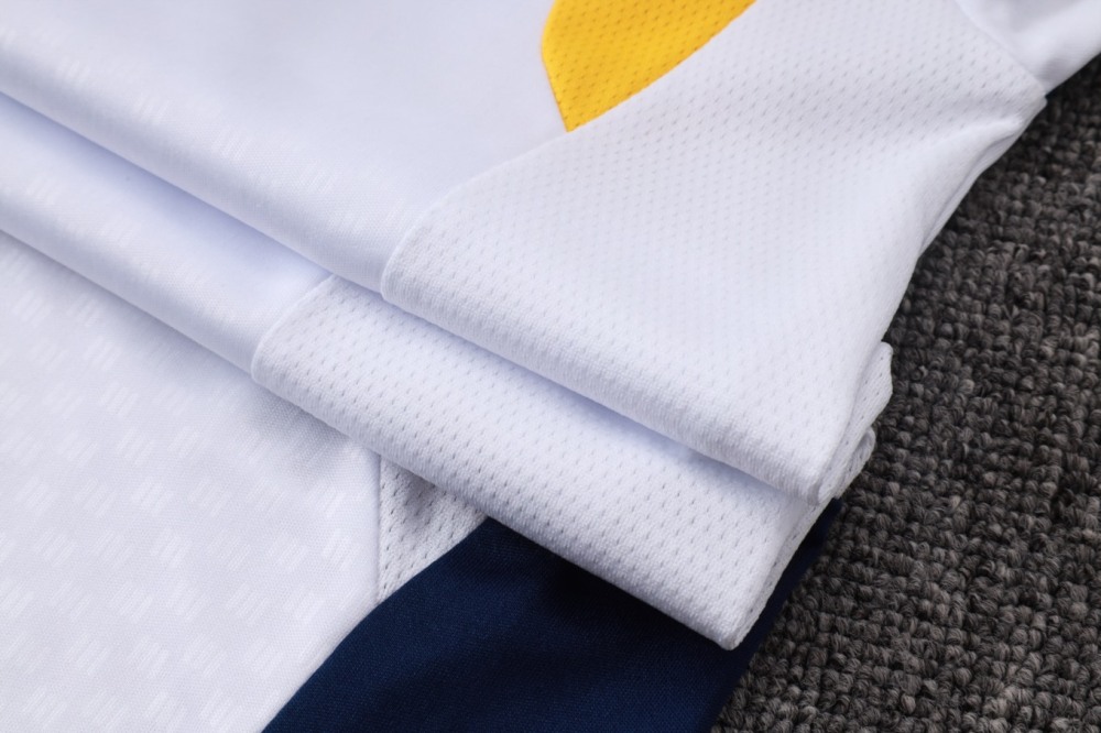 2026 Boca White Training Set Shirt and Shorts