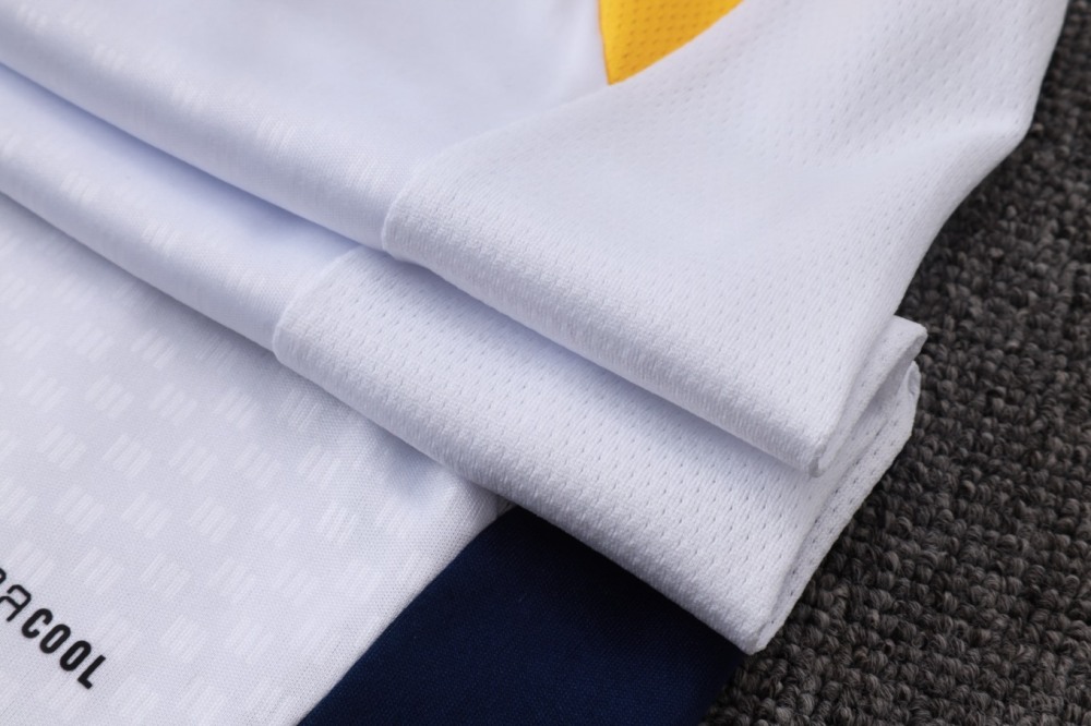 2026 Boca White Training Set Shirt and Shorts