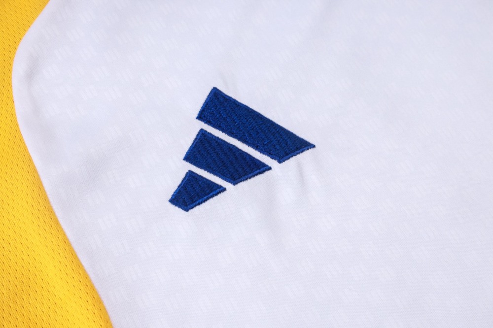 2026 Boca White Training Set Shirt and Shorts