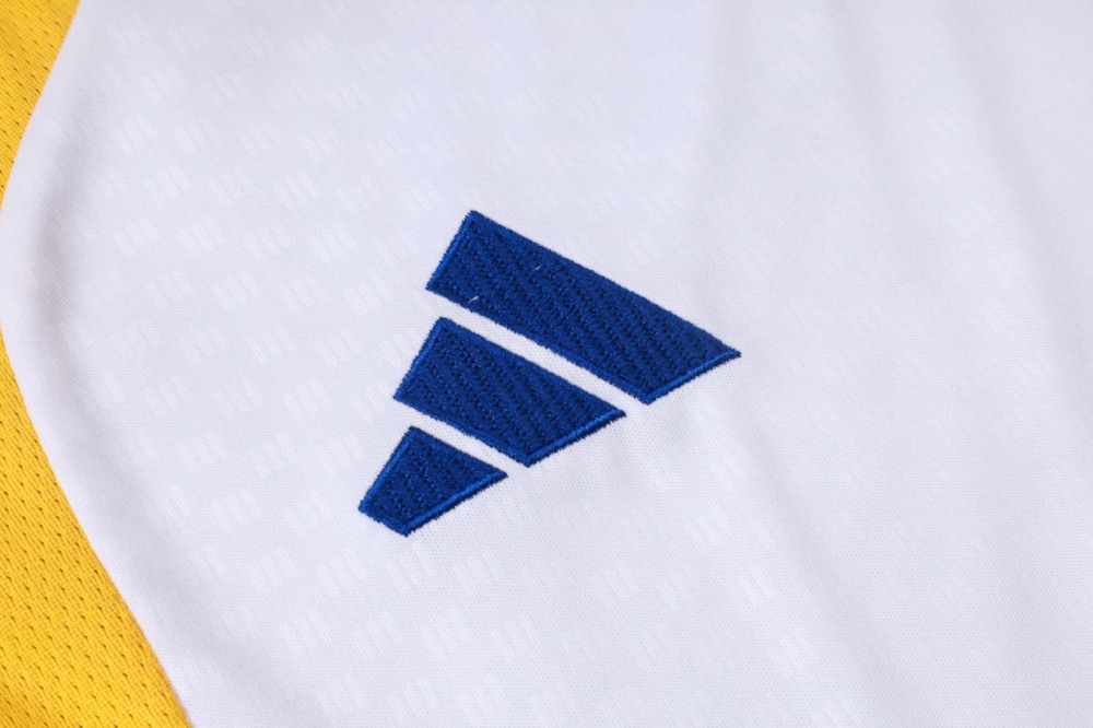 2026 Boca White Training Set Shirt and Shorts