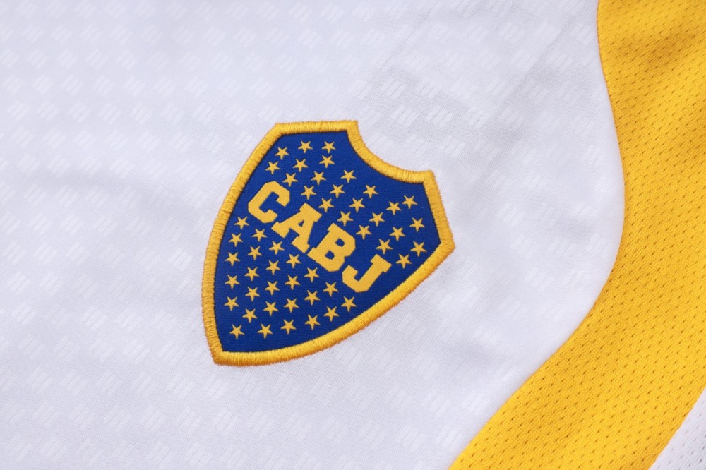 2026 Boca White Training Set Shirt and Shorts