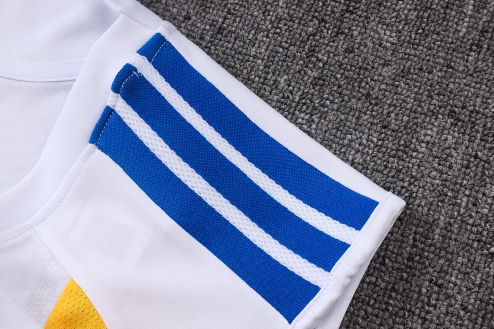 2026 Boca White Training Set Shirt and Shorts
