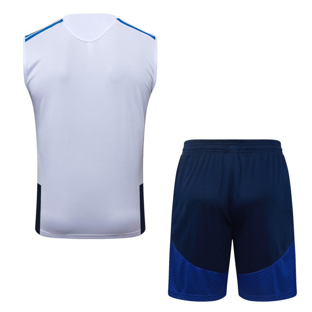 2026 Boca White Training Set Shirt and Shorts
