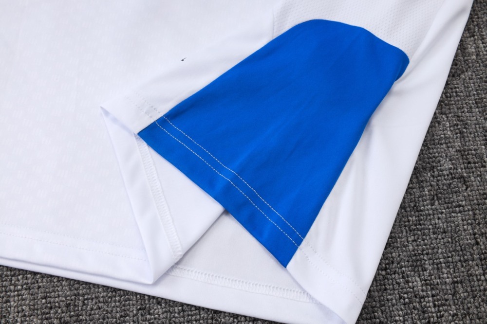 2026 Juventus White Training Set Shirt and Shorts