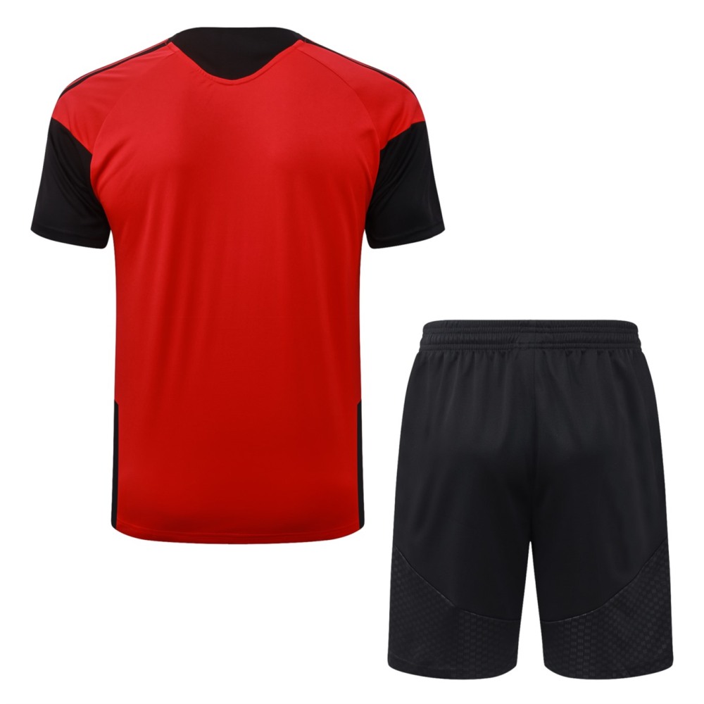 2026 Manchester United Red Training Set Shirt and Shorts
