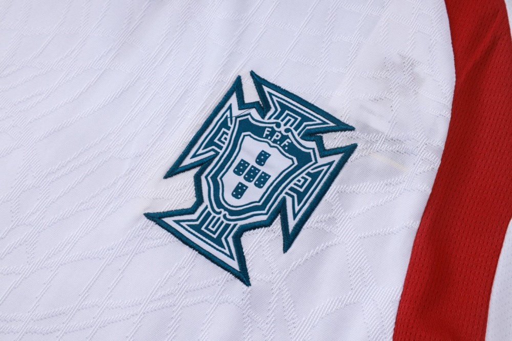 2026 Portugal White Training Set Shirt and Shorts