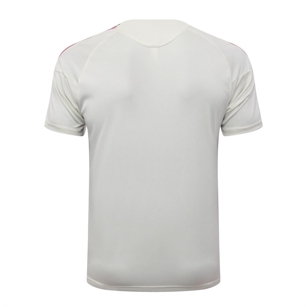 2026 Real Madrid Beige Training Set Shirt and Shorts