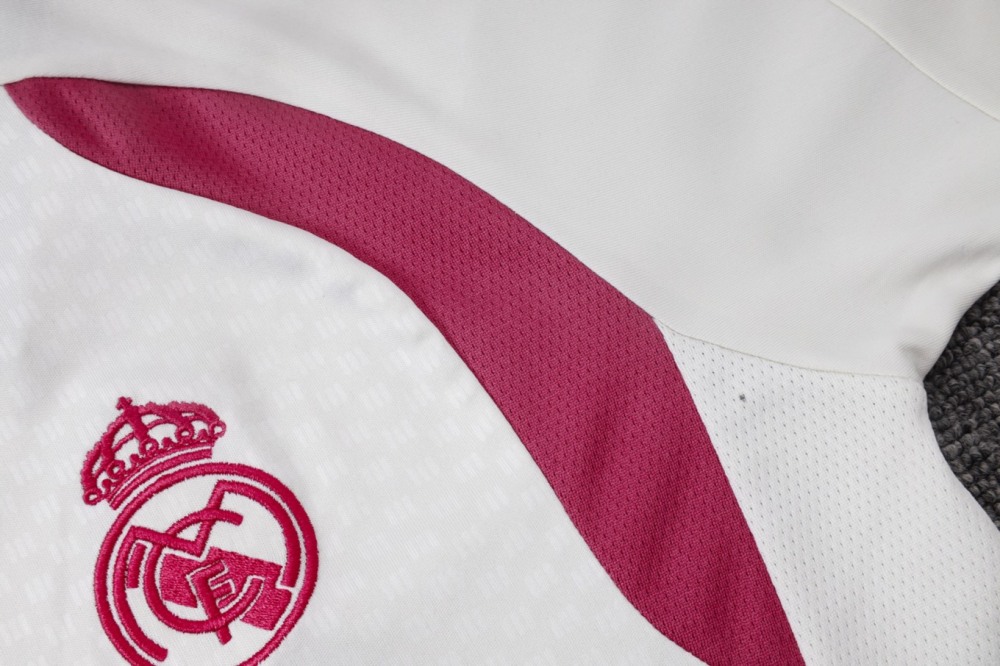 2026 Real Madrid Beige Training Set Shirt and Shorts