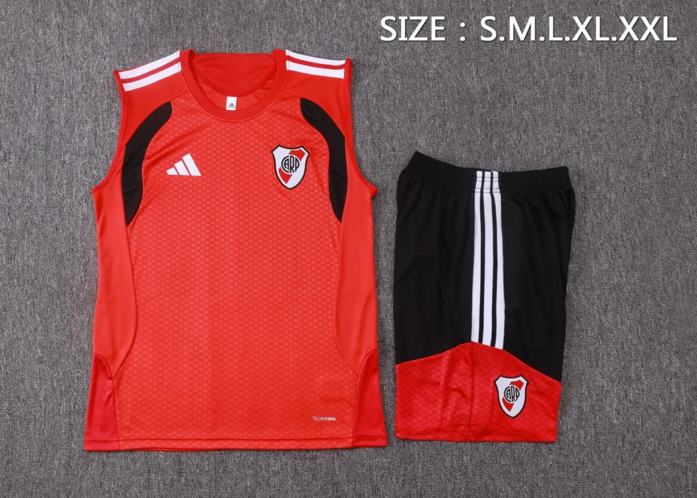 2026 Riverbed Red Training Set Shirt and Shorts