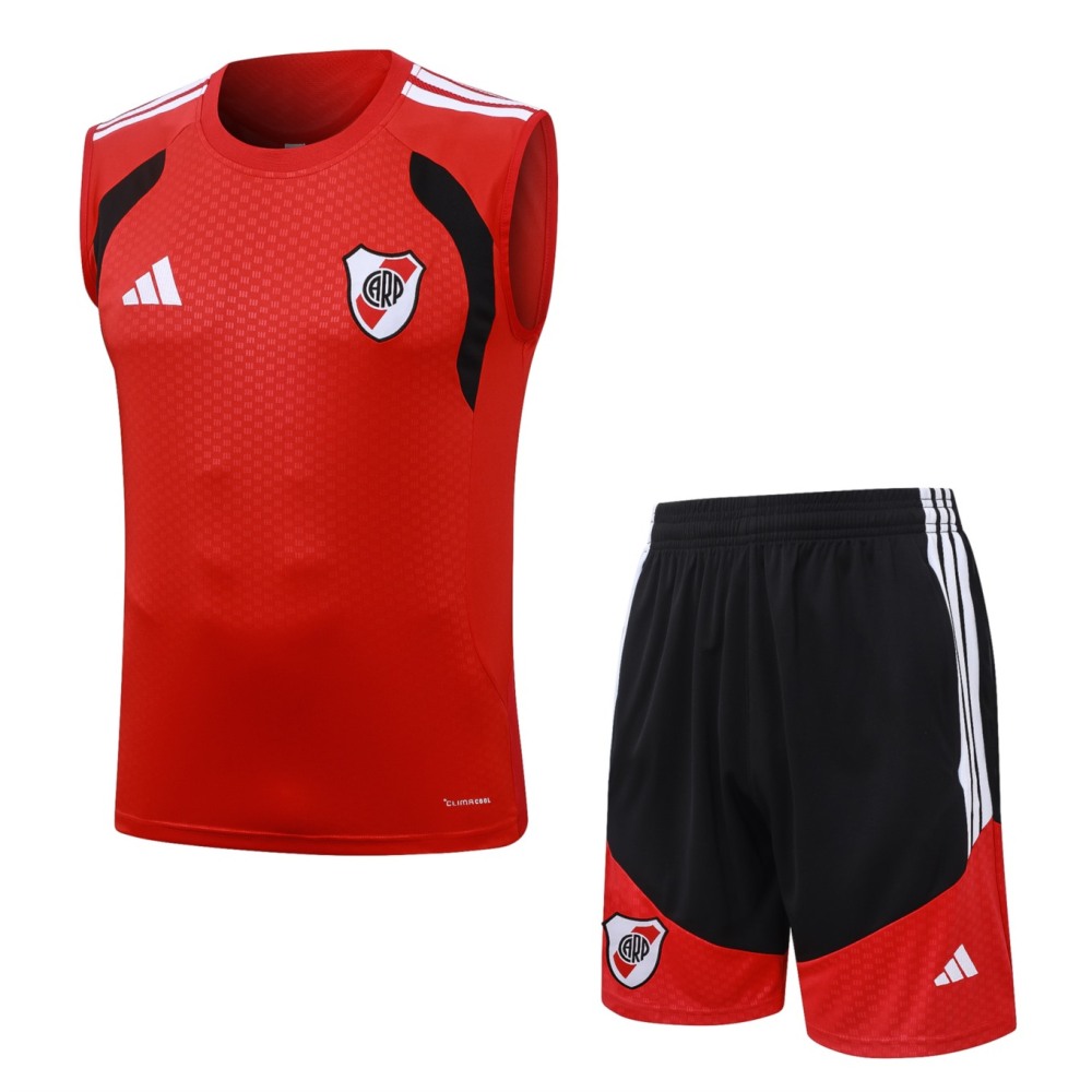 2026 Riverbed Red Training Set Shirt and Shorts