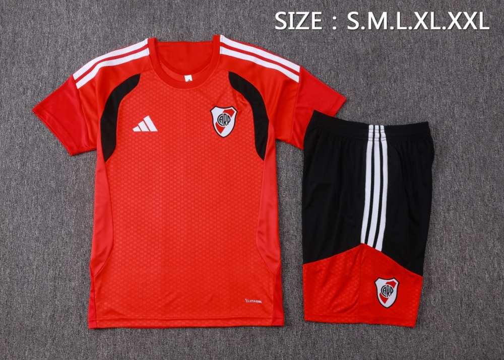 2026 Riverbed Red Training Set Shirt and Shorts