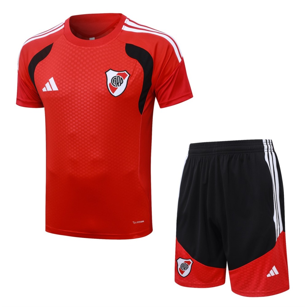 2026 Riverbed Red Training Set Shirt and Shorts