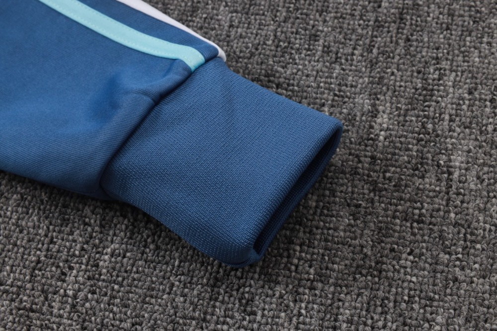 2026/27 Argentina Mid Blue Jacket Training Suit Set