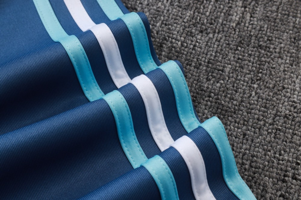 2026-27 Argentina Mid Blue Jacket Training Suit Set
