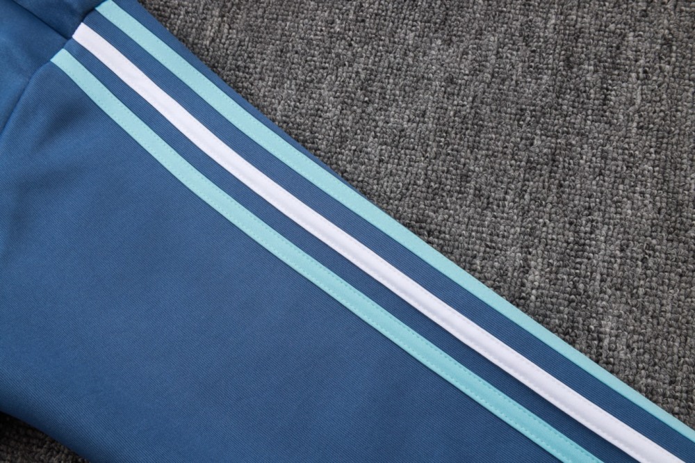 2026-27 Argentina Mid Blue Jacket Training Suit Set